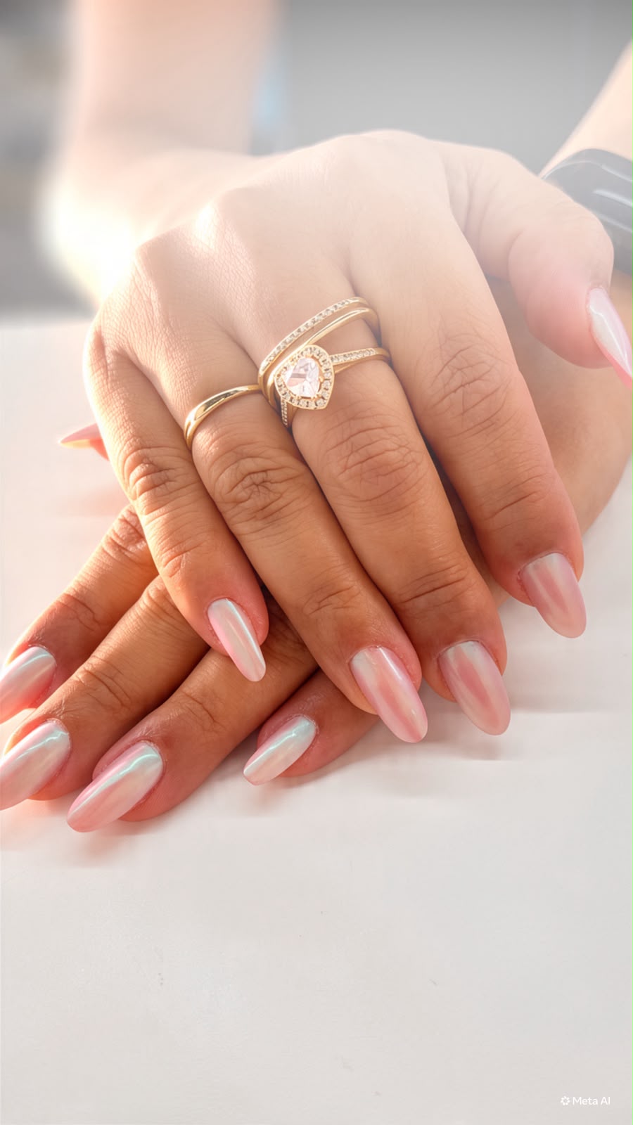 Unhas peroladas